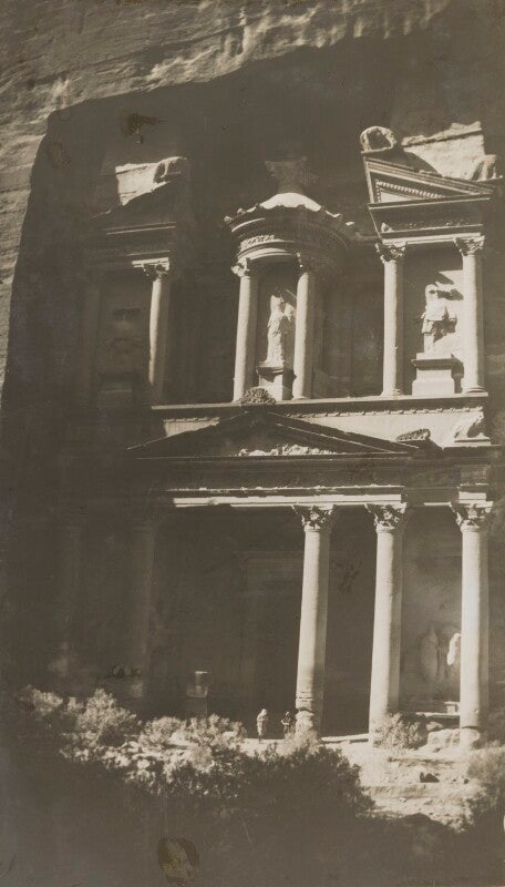 'the treasure chamber' (petra) npg ax183267