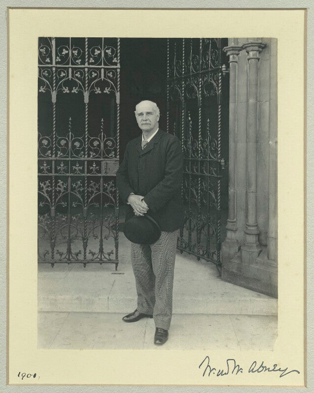 Sir william de wive leslie abney npg x36462