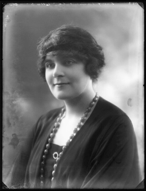 Hermione justice shirley (née morley), countess ferrers npg x122226