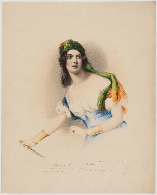 Louisa cranstoun nisbett as zarah npg d38973