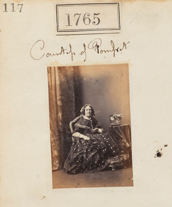 Amabel elizabeth (née borough), countess of pomfret npg ax51156