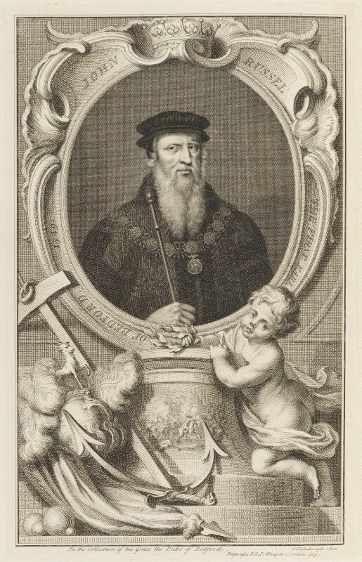 John russell, 1st earl of bedford npg d18953