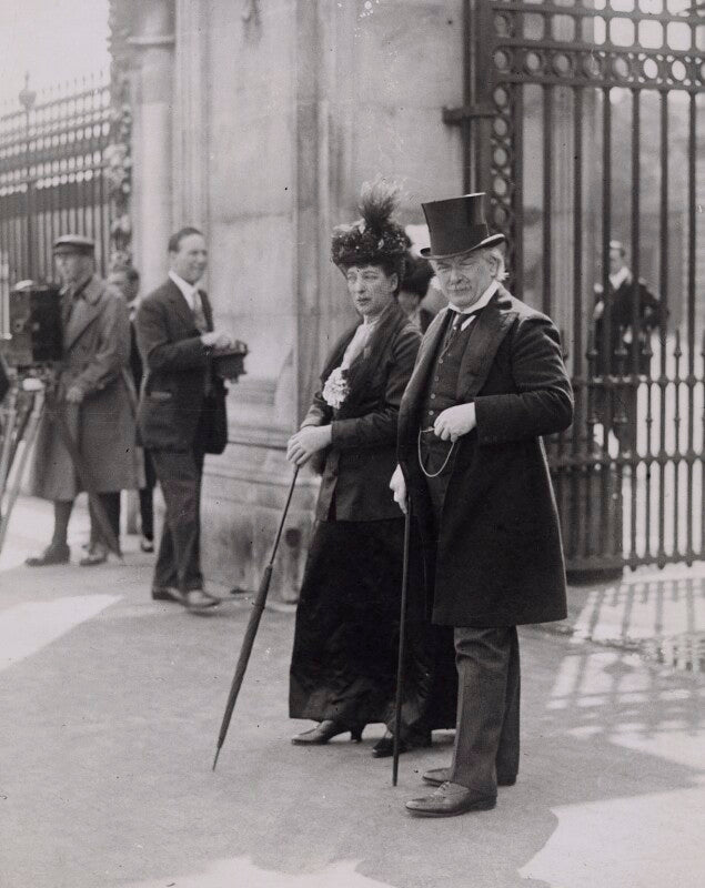 Queen alexandra; david lloyd george npg x194126