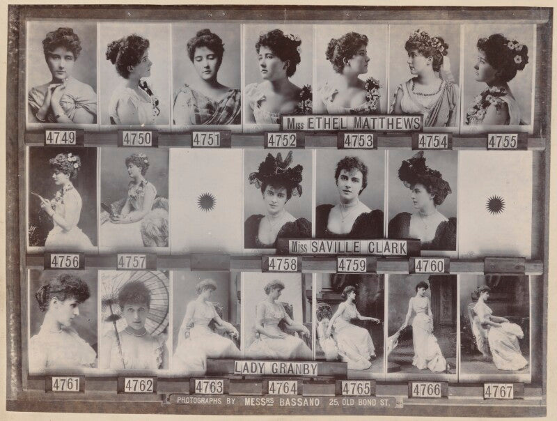 Ethel matthews; kate ('kitty') savile clarke; violet manners, duchess of rutland npg ax136812