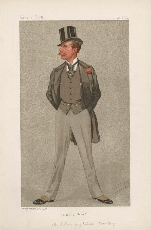 Sir william grey ellison macartney ('statesmen. no. 620.') npg d44667
