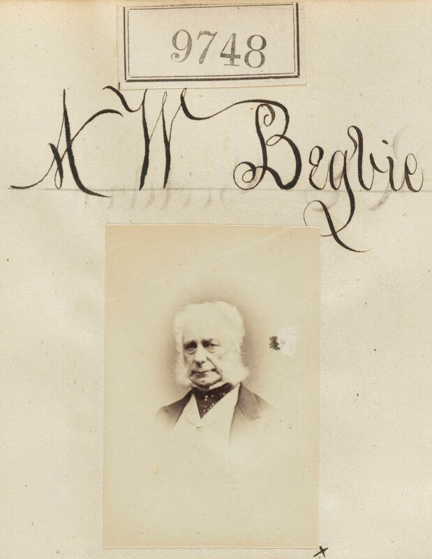A.w. begbie npg ax59479