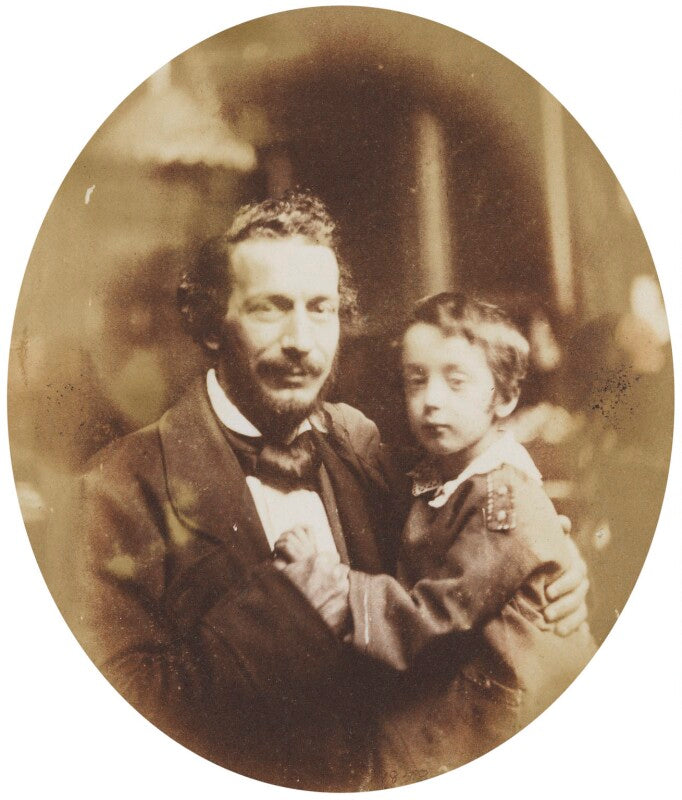 Spiridione gambardella with his son dion smith gambardella npg p171(14)
