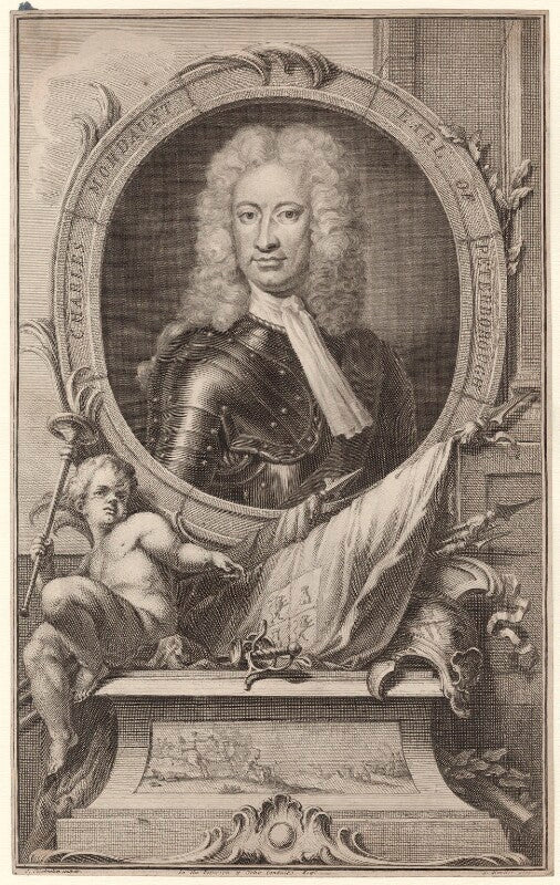 Charles mordaunt, 3rd earl of peterborough npg d31408