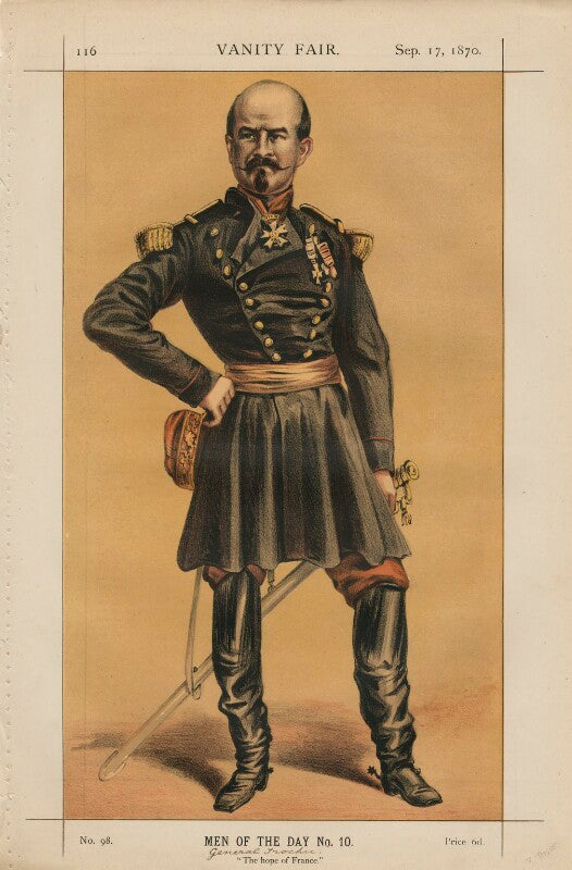 Louis jules trochu ('men of the day no. 10. "the hope of france."') npg d43449