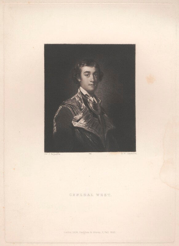 John west, 2nd earl de la warr npg d1635