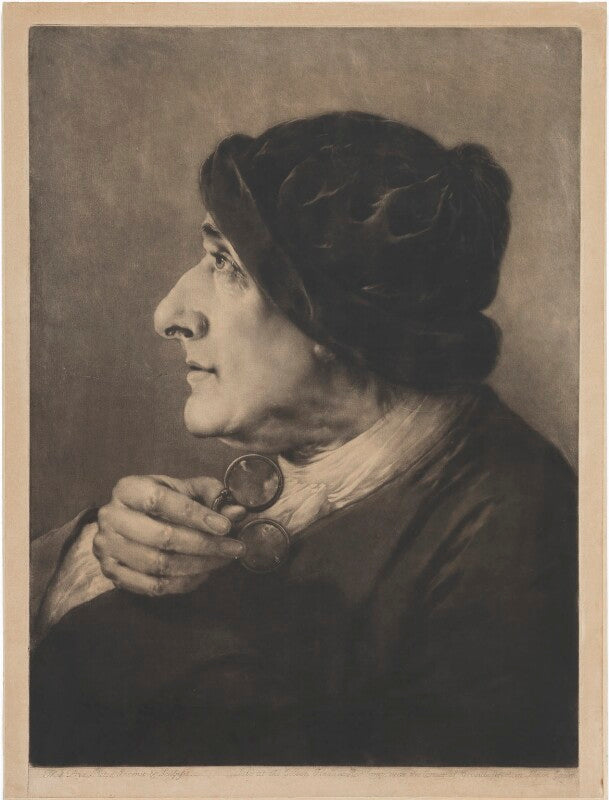 Old man wearing velvet cap npg d32255