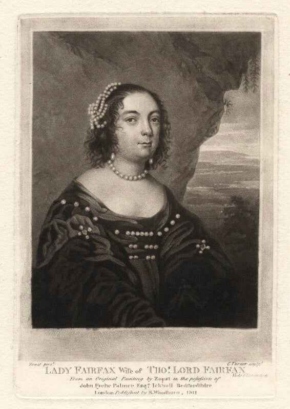 Anne (née de vere), lady fairfax npg d1924