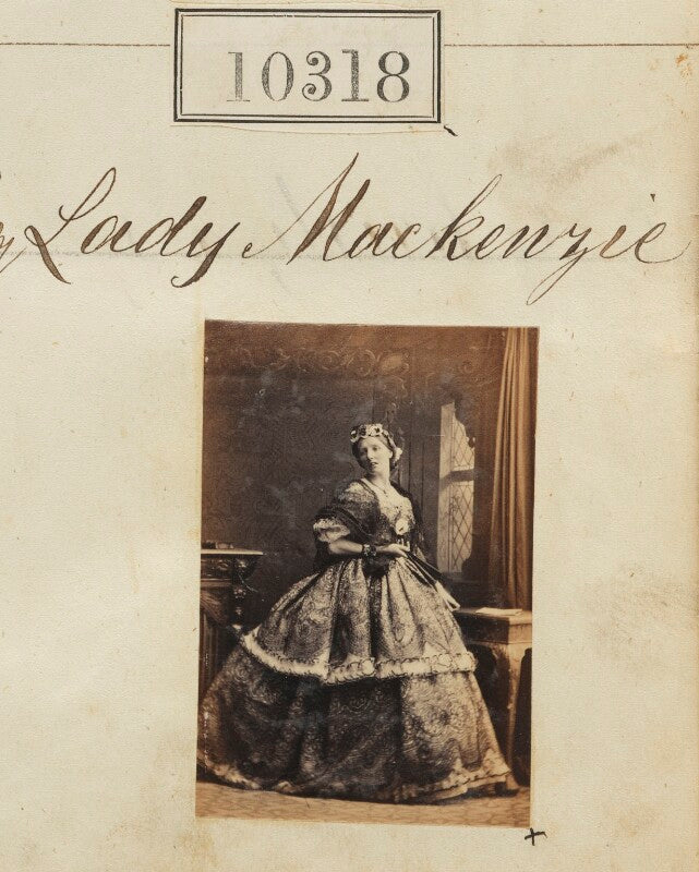 Agnes (née smyth), lady mackenzie (later di san felici) npg ax60032