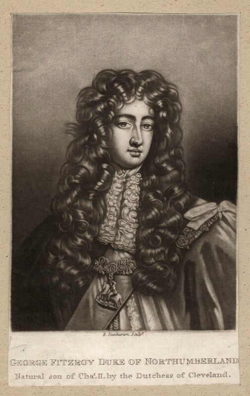 George fitzroy, 2nd duke of northumberland npg d3737