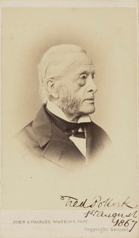 Sir (jonathan) frederick pollock, 1st bt npg ax9705