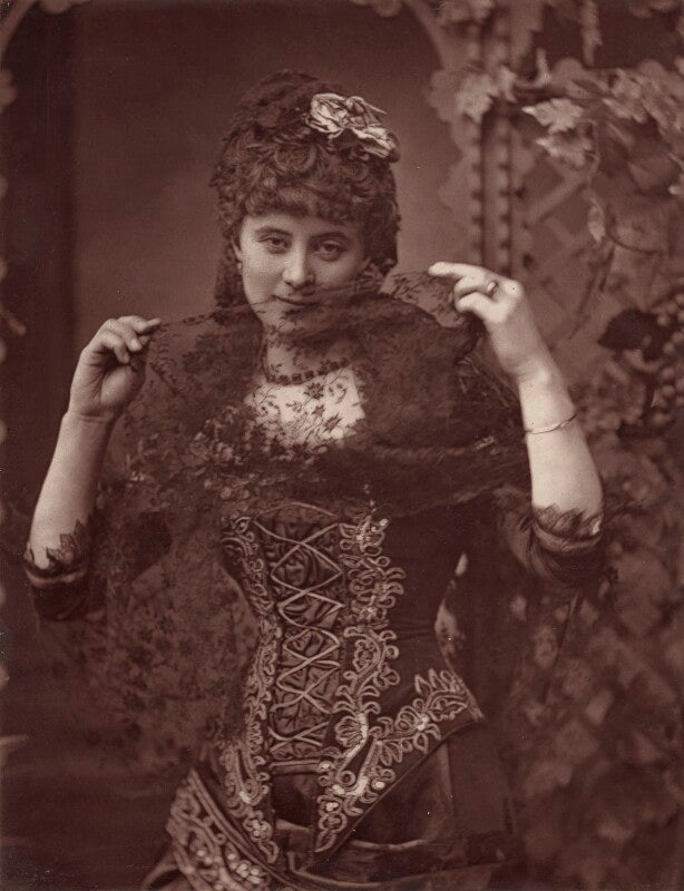 Florence st john as olivette in 'olivette' npg ax7596