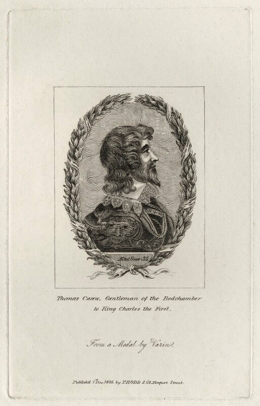 Thomas carew npg d27810