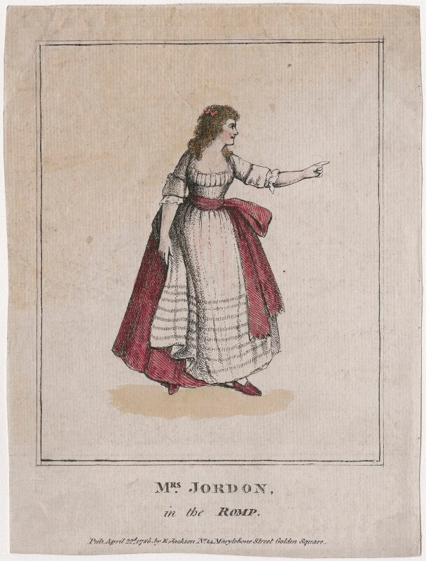 Dorothy jordan as priscilla tomboy in 'the romp' npg d47415