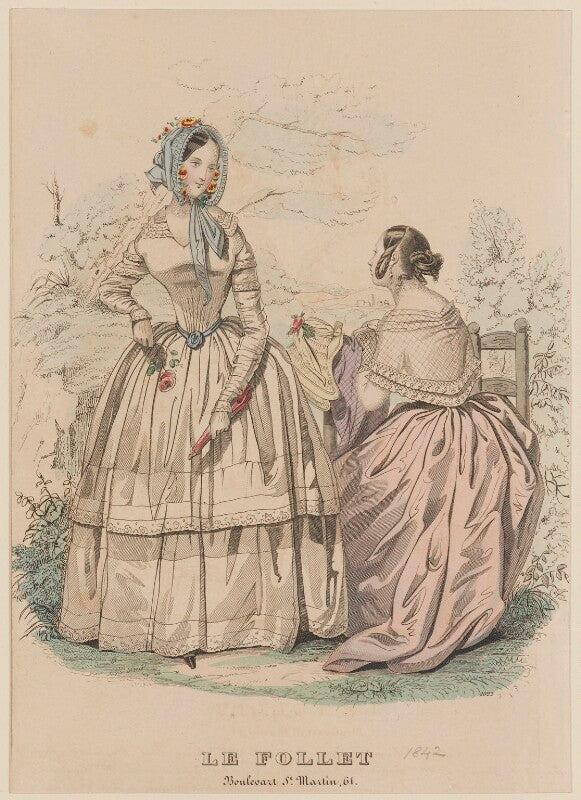 'toilette de ville', august 1842 npg d47908