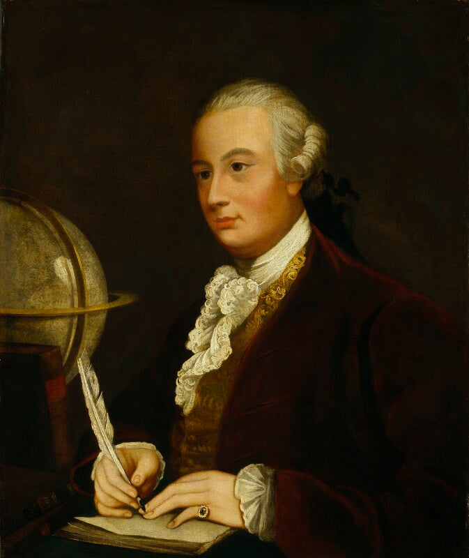 Unknown man, formerly known as james bruce npg 100