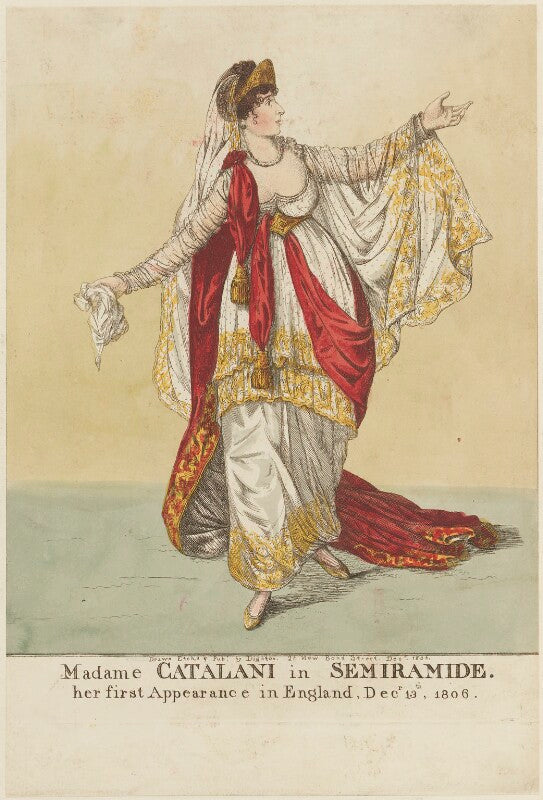Angelica catalani ('madame catalani in semiramide') npg d15939