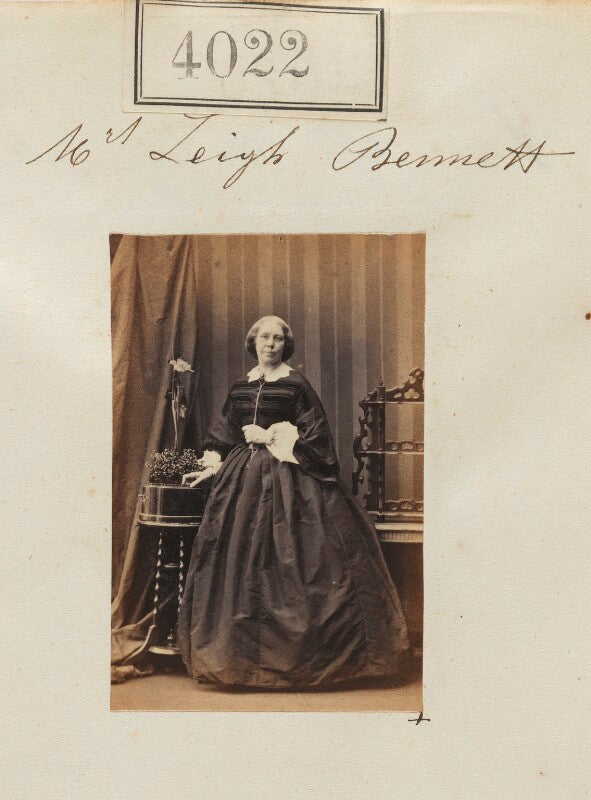Mrs h. leigh bennett npg ax54037