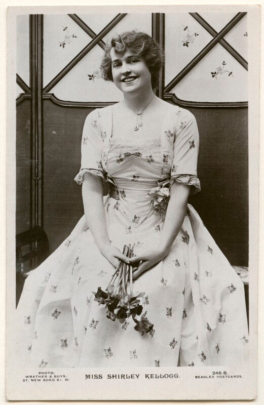 Shirley kellogg (mrs albert de courville) npg ax160297