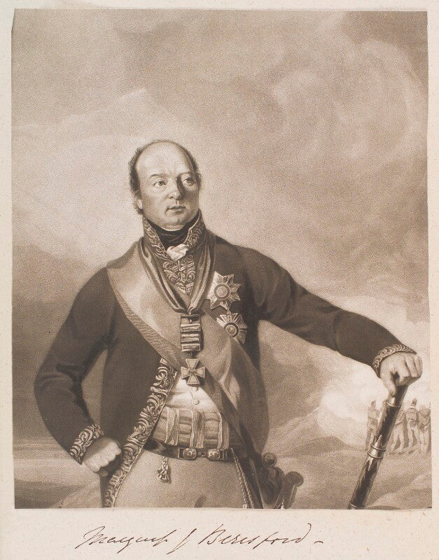William carr beresford, viscount beresford npg d11379