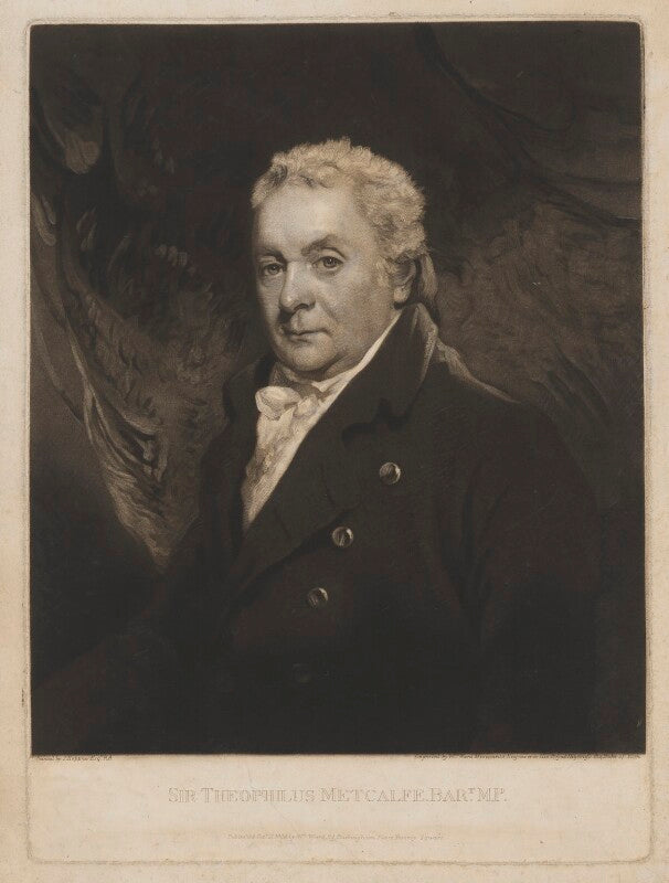 Sir thomas theophilus metcalfe, bt npg d38379