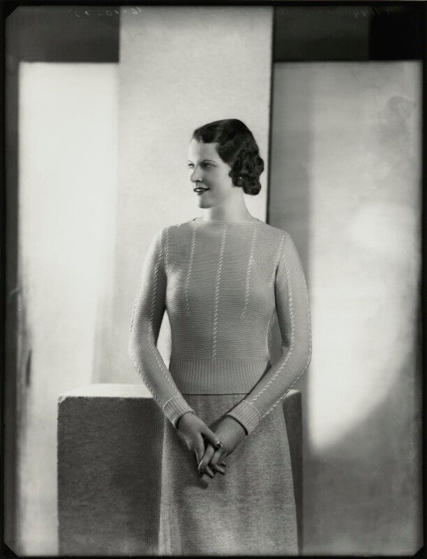 (felicity) philippa (née talbot ponsonby), lady scott npg x151279