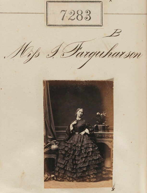 Miss s. farquharson npg ax57194