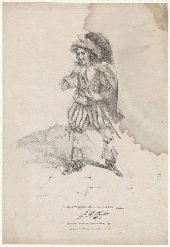 James prescott warde as richard iii npg d37489