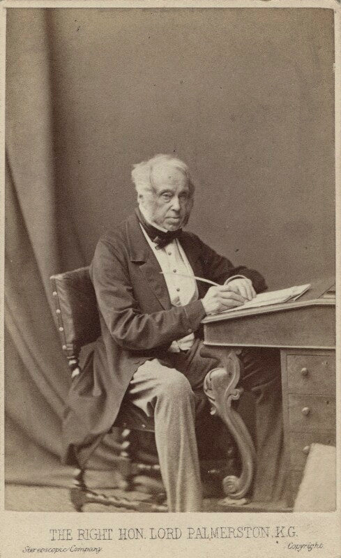 Henry john temple, 3rd viscount palmerston npg ax11975