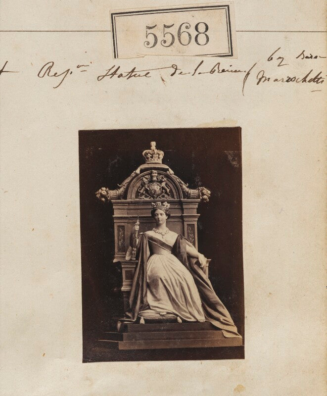 'la reine de la paix' by baron carlo marochetti npg ax55523