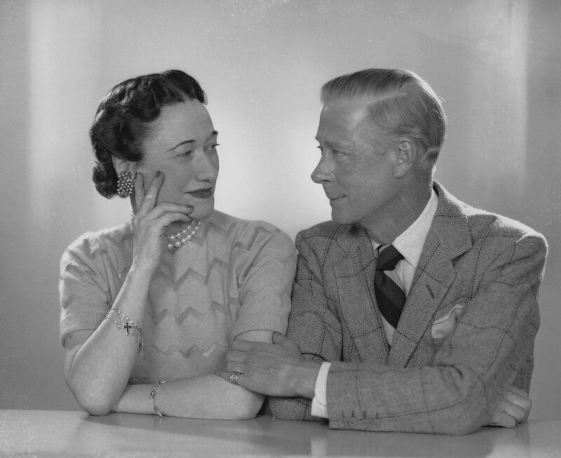 Wallis, duchess of windsor; prince edward, duke of windsor (king edward viii) npg x32650