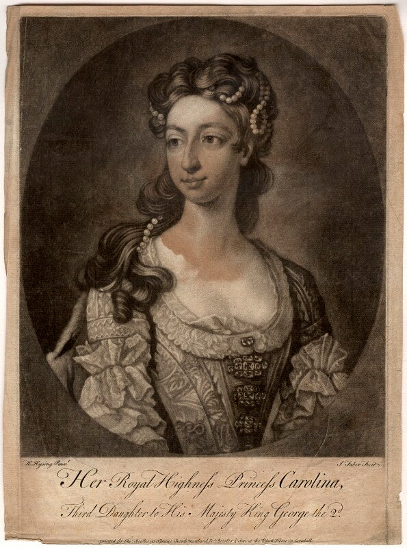 Princess caroline elizabeth npg d7956