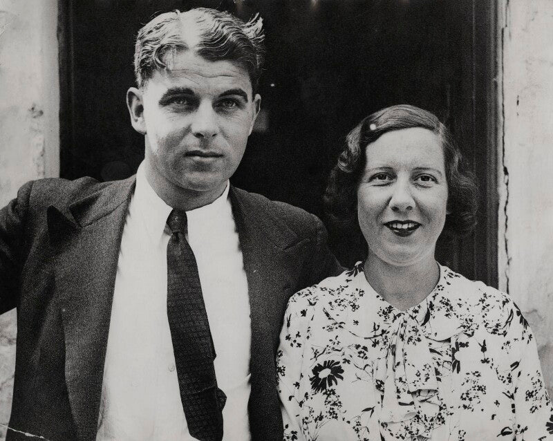 Emlyn williams; molly williams (née o'shann) npg x184065