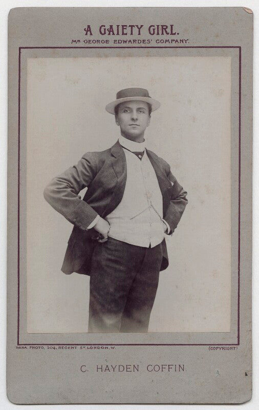 Charles hayden coffin in 'a gaiety girl' npg x14706