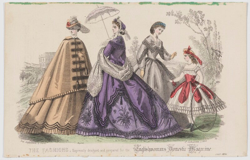 'the fashions', july 1864 npg d48009