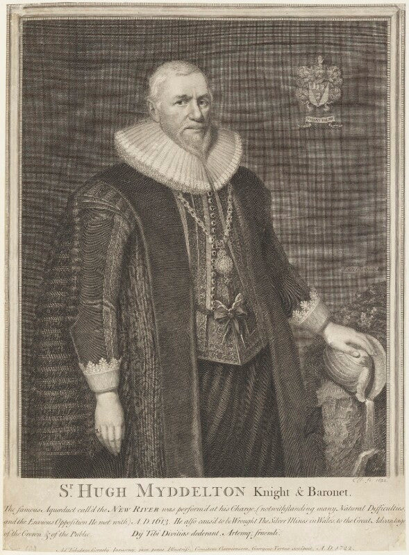 Sir hugh myddelton, 1st bt npg d19150