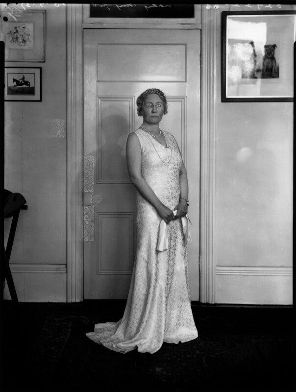 Lucy sophia sanders (née halliday), lady bayford of stoke trister npg x152953