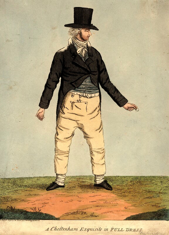 A cheltenham exquisite in full dress (mr mackay) npg d9170