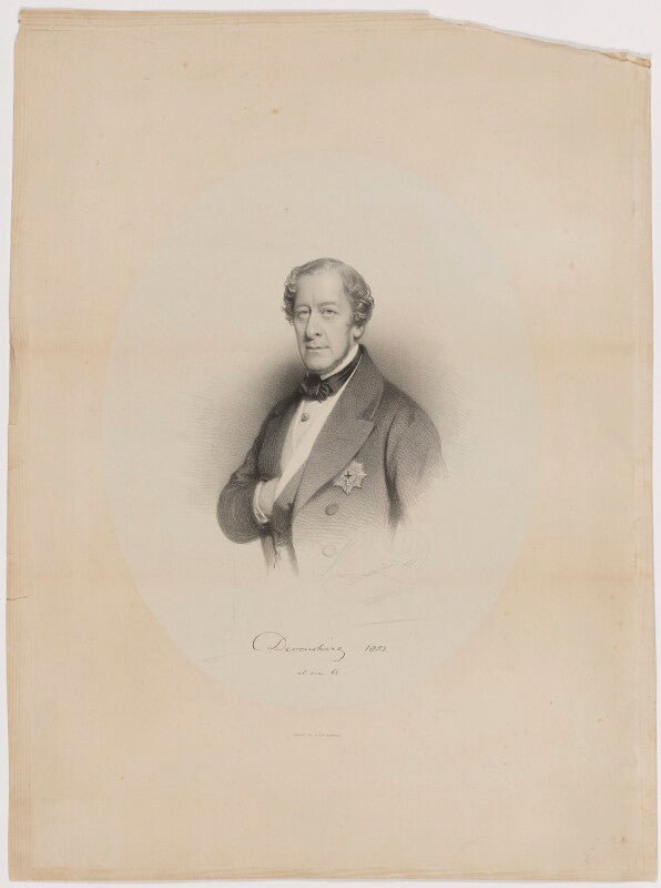 William george spencer cavendish, 6th duke of devonshire npg d35160