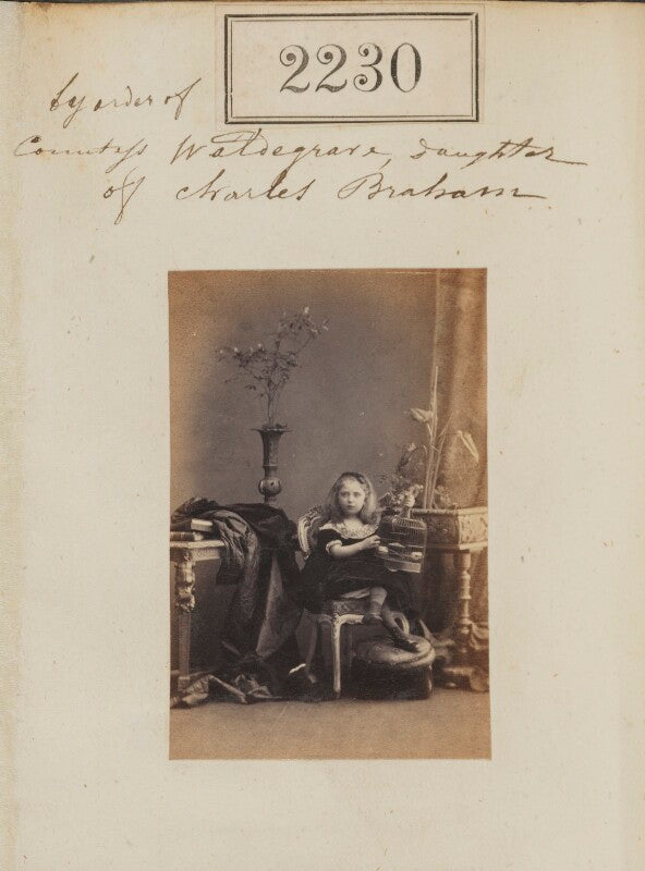 Constance (née braham), lady strachie npg ax51618