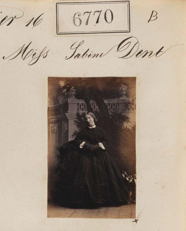 Miss sabine dent npg ax56696