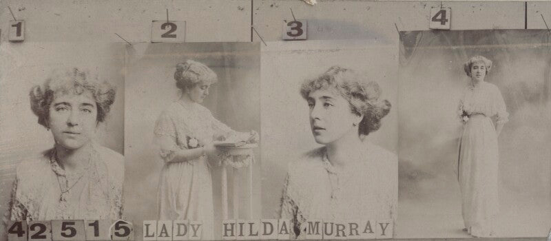 Lady hilda joanna gwendolin murray (née knightley) npg ax136929