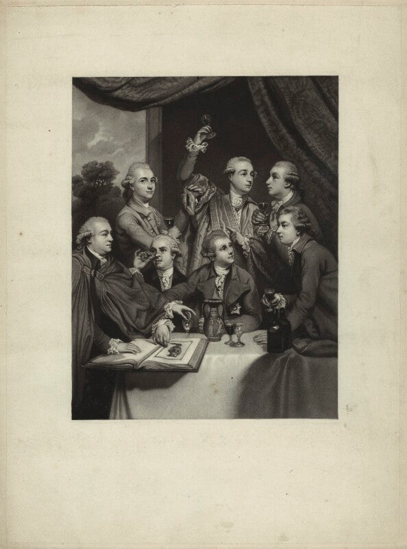 'the dilettanti society' npg d32325