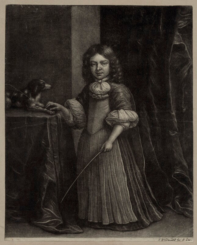 Portrait of a young boy formerly catalogued as king charles ii npg d30443