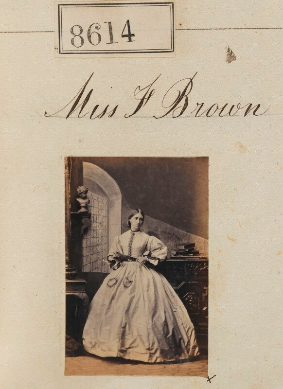 Miss f. brown npg ax58437