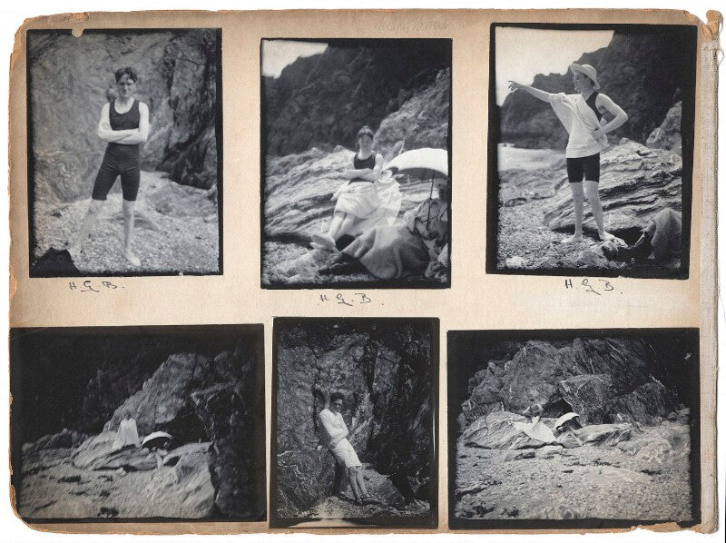 Harley granville barker; george bernard shaw; charlotte shaw (née payne townshend) npg x126441